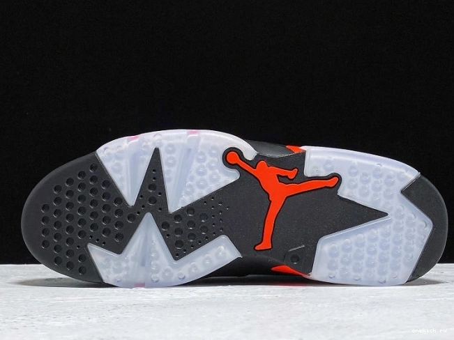 Rep Onekick Jordan Retro 6 Air Infrared OG 384664-060 Black 0809